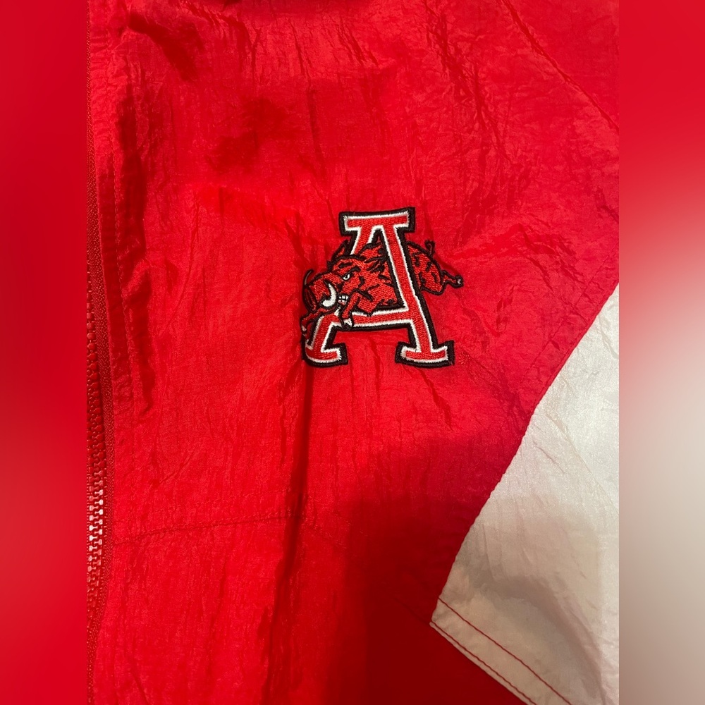 Men’s Arkansas Razorbacks Vintage Windbreaker